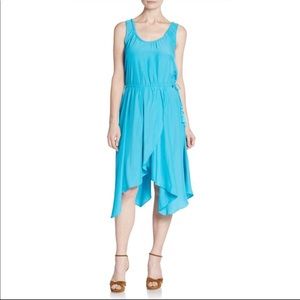 Calypso st.bart eliason drawstring dress in blue